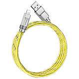 Немаєта кабель Hoco U113 Solid 2.4A USB to Lightning (1m) Gold, фото 2