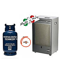 Газовий нагрівач каталічний 171788 Ferretti Camilla 3100 3,4 кВ ІТАЛІЯ + балон газовий 27 л /11 кг