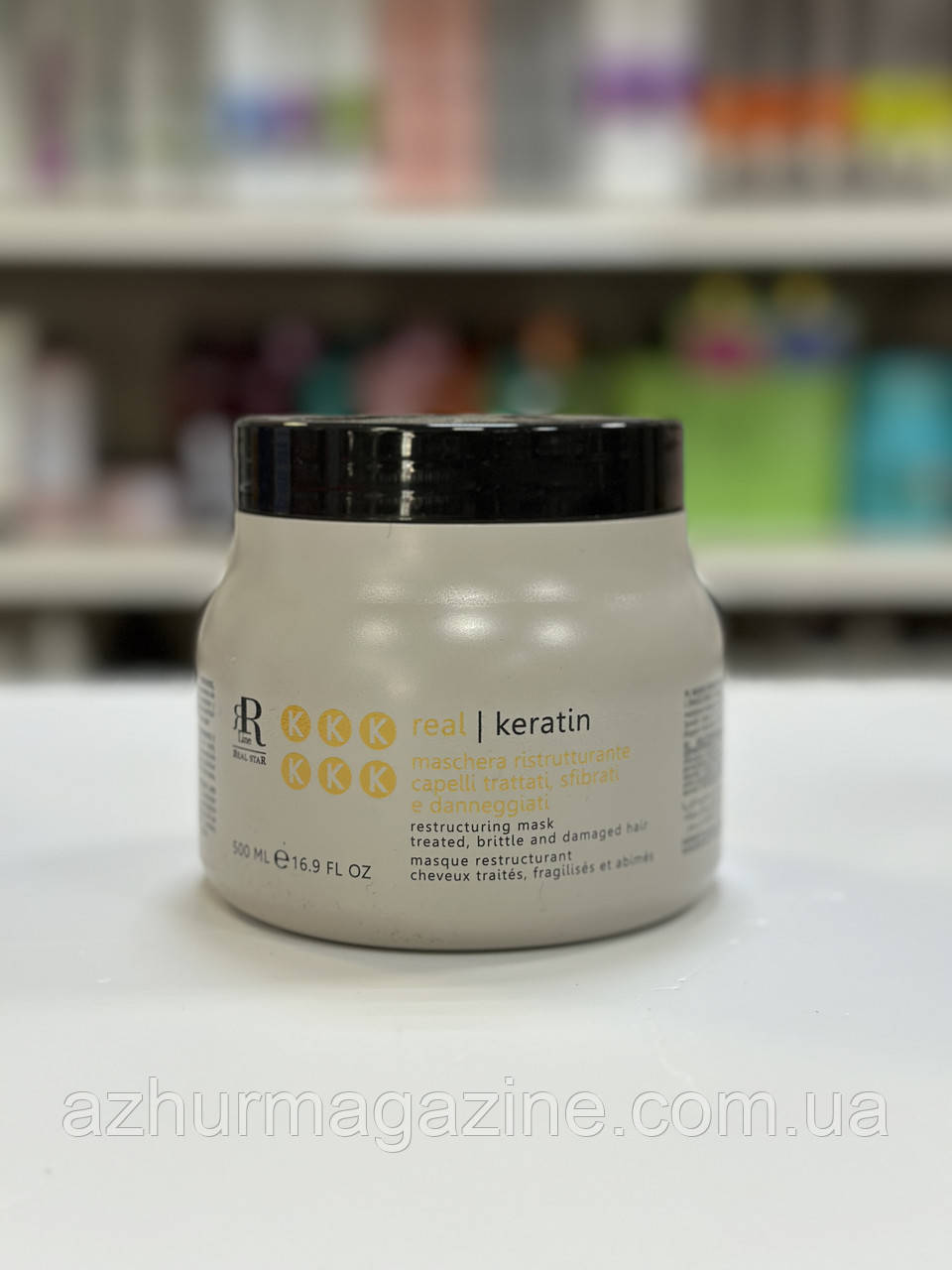 Маска для реконструкції волосся RR Line Keratin Star 500мл