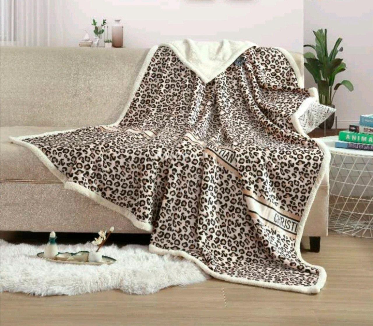 Велюрове двостороннє покривало класу Люкс/якісне велюрове покривало на велике ліжко 200*230, фото 1