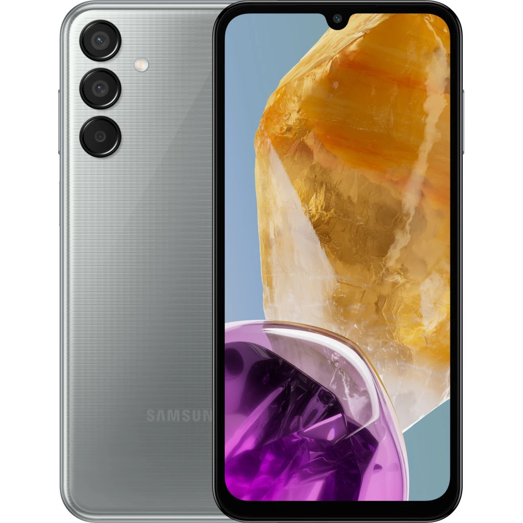Смартфон Samsung M156 Galaxy M15 5G 4 GB128 GBGray (SM-M156BZAUEUC)