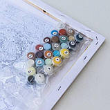 Картина за номерами У платті 40х50см Rainbow Art GX47384 Забарвлення за цифрами на полотні для дорослих, фото 5