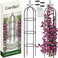 Садова колона Пергола для квітів та інших рослин 200 х 40 см Gardlov (21029)