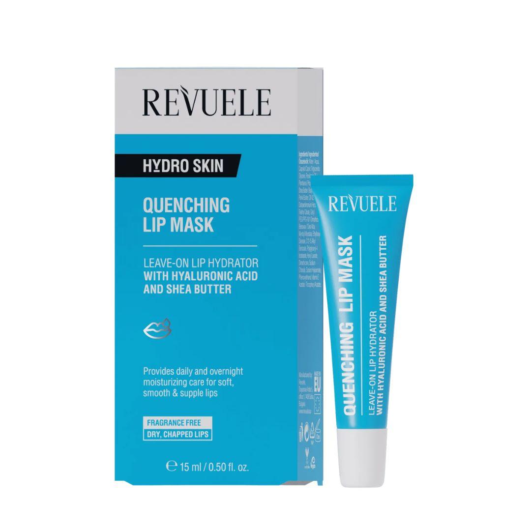 Маска для губ зволожуюча від тріщин, сухості, обвітрення Revuele Quenching Lip Mask 15 мл