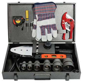 Паяльник для пластикових труб Trusa Metalica 2200 Вт 300 градусів  Апарат для пайки пластикових труб