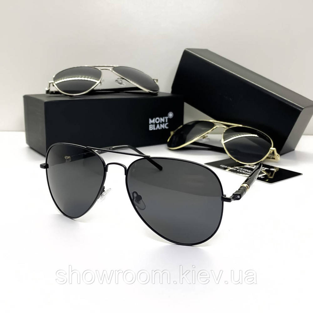 Чоловічі сонцезахисні окуляри з поляризацією MB (3090) black