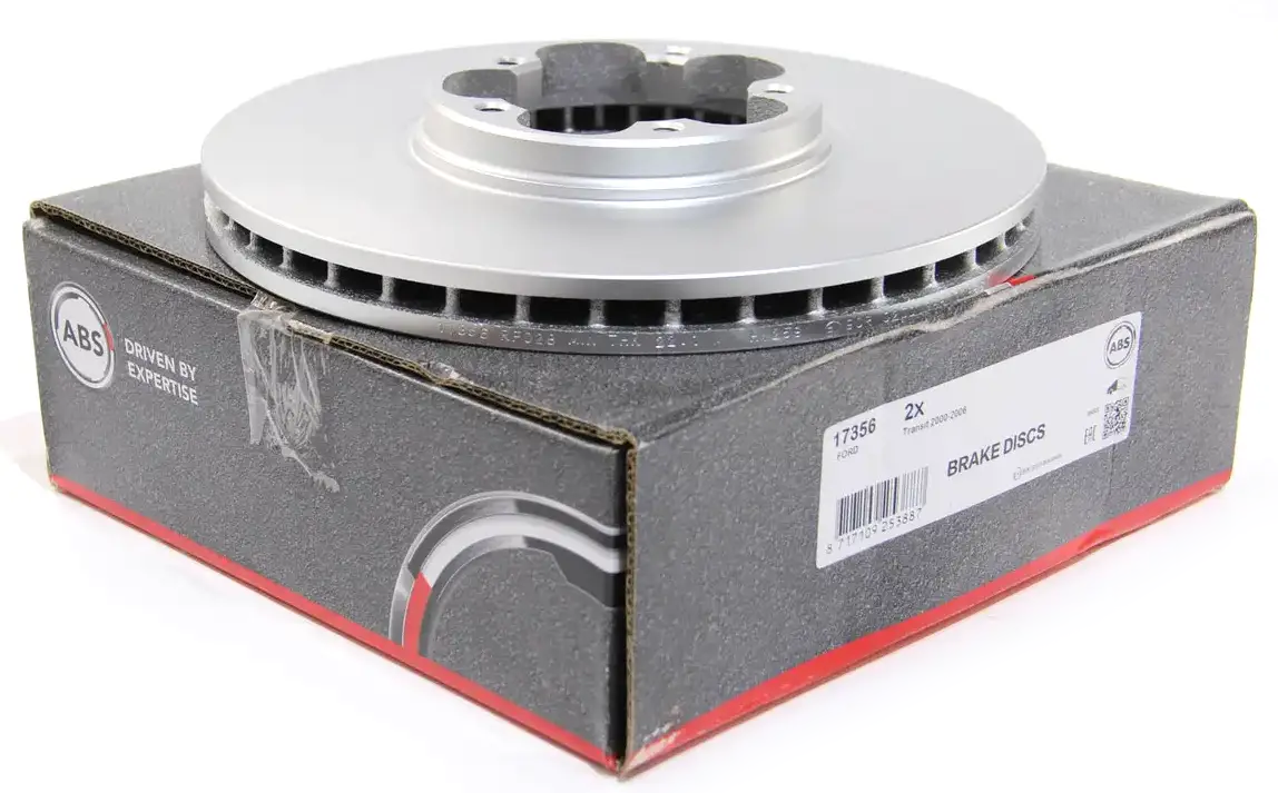 Передній гальмівний диск Форд Транзит 5 / Ford Transit 5 (1456667) ABS 17356, фото 1