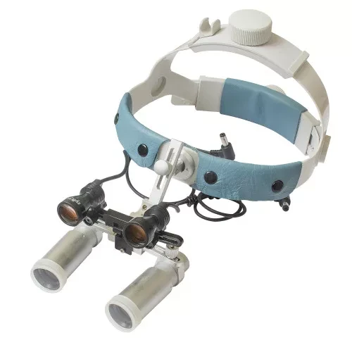 Бінокулярний збільшувач ECP-5,0x-R ErgonoptiX Комфорт Призматік з освітлювачем D-Light Duo HD