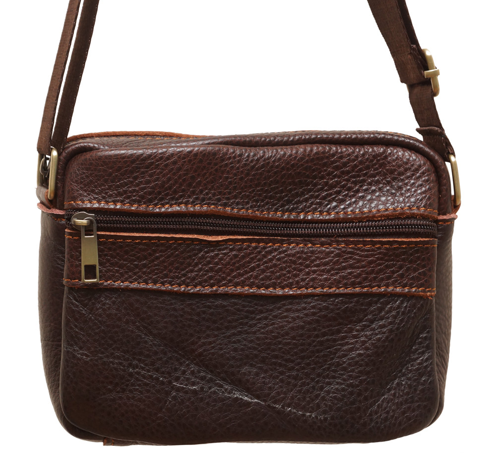 Сумка на плече чоловіча 520 brown