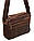 Сумка на плече чоловіча 520 brown, фото 2