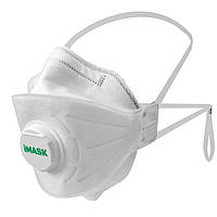 Респіратор iMASK 1V FFP1 NR з клапаном від пилу