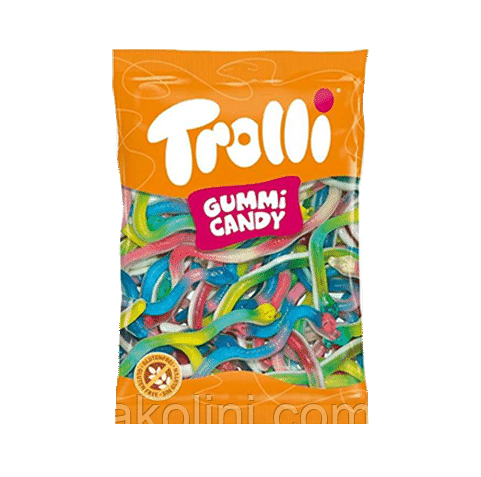 Змії желейні цукерки Trolli Німеччина 1 кг