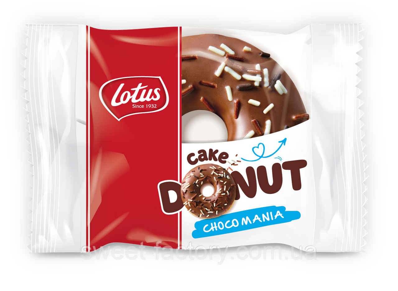 Пончик Lotus Cake Donut Choco Mania 34g, фото 1