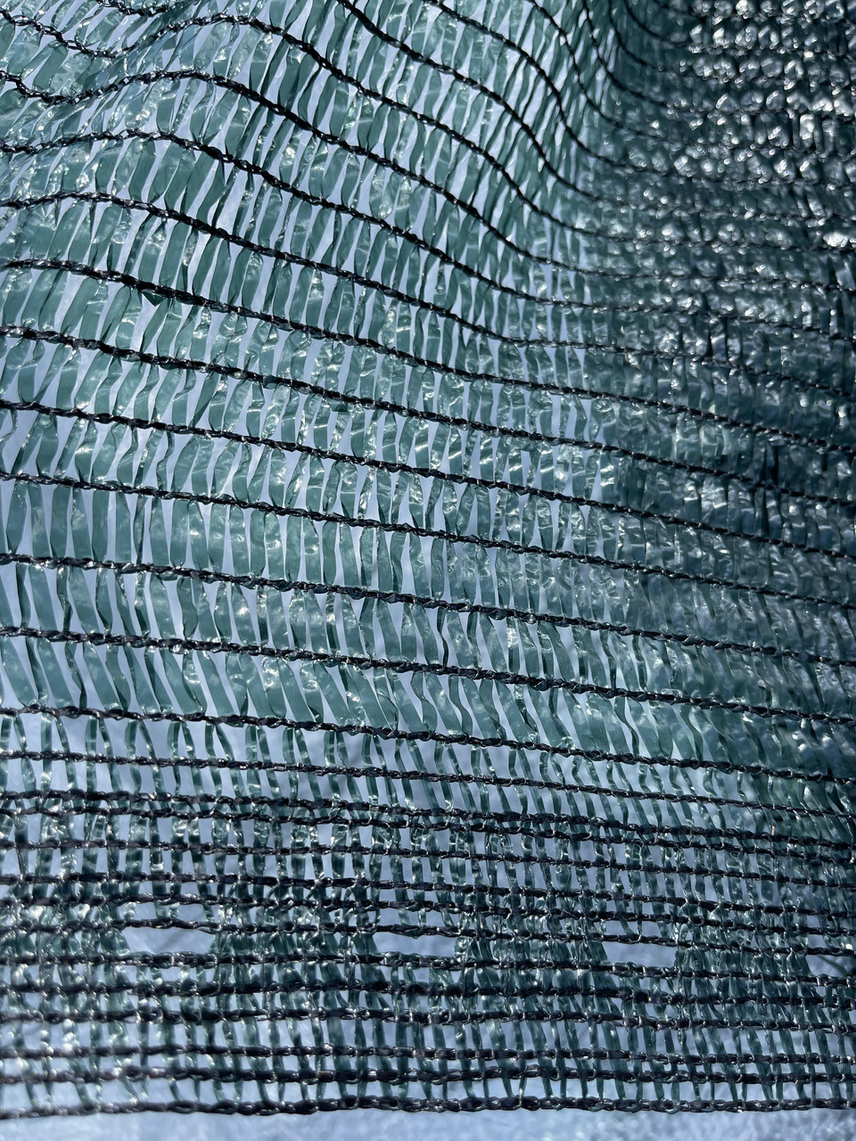 Затіняюча сітка Agreen 60% 3м*100м Темно-зелена Сітка захисна від ультрафіолету Затіняюча сітка, фото 1