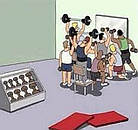 Дзеркала для танцювального залу тренажерного залу залу фітнесу приміщення для занять спротом, фото 3