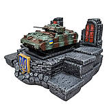 Штоф M2A2 BRADLEY №2  декоративна підставка, тематичний Міні Бар, фото 4