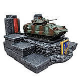 Штоф M2A2 BRADLEY №2  декоративна підставка, тематичний Міні Бар, фото 6