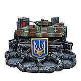 Штоф M2A2 BRADLEY №1 декоративна підставка, тематичний Міні Бар, фото 3