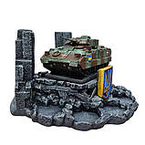 Штоф M2A2 BRADLEY №1 декоративна підставка, тематичний Міні Бар, фото 4