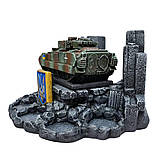 Штоф M2A2 BRADLEY №1 декоративна підставка, тематичний Міні Бар, фото 5