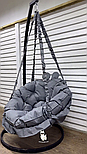 Гойдалка навантаження 200 кг з круглою подушкою, підвісне крісло гойдалка з вушками Міккі Маус Мінні Маус, фото 9