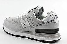 Чоловічі кросівки Нью Беланс Stone Island 574 Gray, фото 4