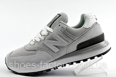 Чоловічі кросівки Нью Беланс Stone Island 574 Gray, фото 1
