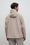 Вітровка чоловіча Finn Flare FBD21080-709 бежева 2XL, фото 5