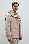 Вітровка чоловіча Finn Flare FBD21080-709 бежева 2XL, фото 4