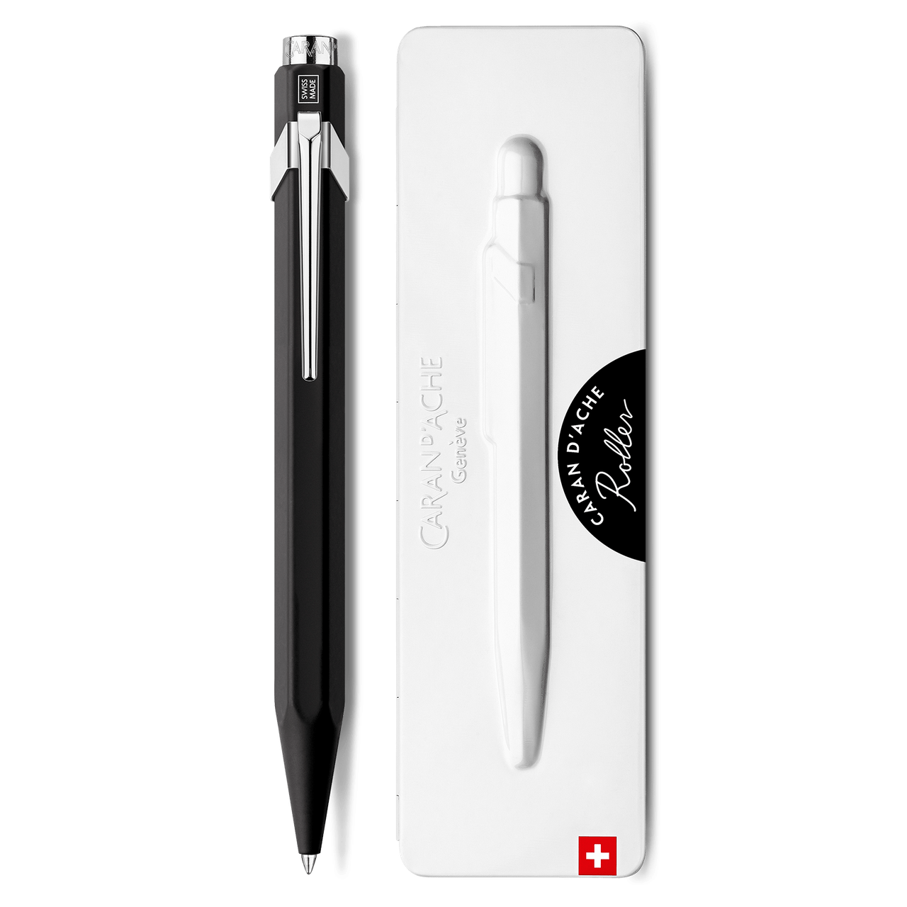 Ручка-ролер Caran d'Ache 849 Чорна + box 846.509 (7630002346276)