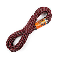 Фал поліпропіленовий Polax 8 мм плетений 25 м кольоровий (37-165)