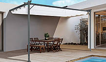 Пергола настінна для тераси антрацит/білий Sprint Wall Hardmaister, фото 5
