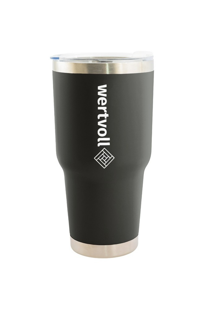 Термокухоль WERTVOLL "YUMMY" 900 мл SS чорний RX-7002BK, фото 1