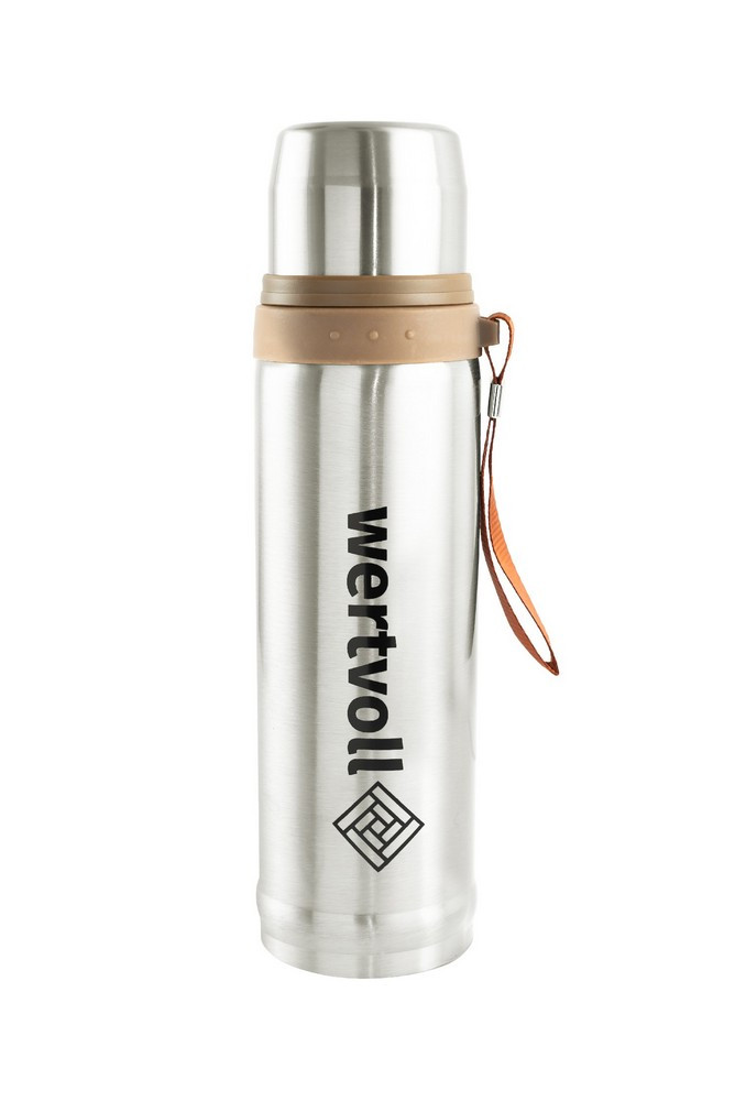 Термос WERTVOLL "ENJOY" 750 мл SS срібло RX-7000SR, фото 1