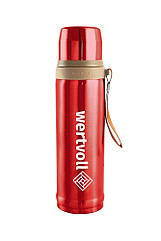 Термос WERTVOLL "ENJOY" 750 мл SS червоний RX-7000RD