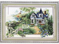 Набір для вишивання хрестиком "Пори року літо" муліне 84х59 см канва №11 197608