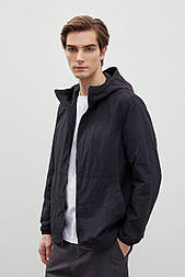 Вітровка чоловіча Finn Flare FBD21081-200 чорна 2XL