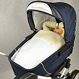 Зимовий конверт-ковдра на хутрі під овчину на виписку (3 в 1), фото 3