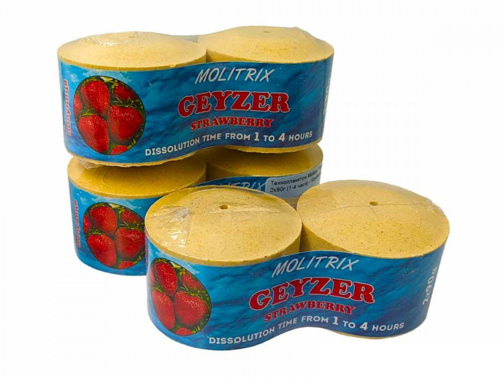 Технопланктон Molitrix гейзер "Полуниця" (2 т/90г.)