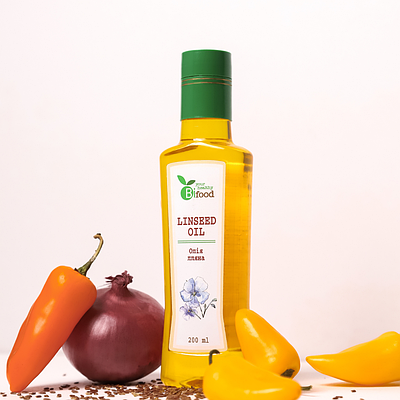 Олія лляна 200мл Bifood