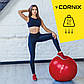 М'яч для фітнесу (фітбол) Cornix 85 см Anti-Burst XR-0252 Red, фото 3