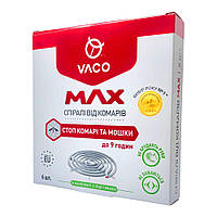 Спіраль від комарів та мошок 6 шт, Vaco