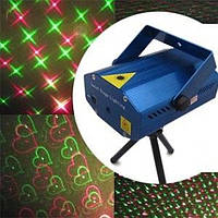 Лазер музыкальный X-09 (снежинки, сердечки, звездочки)