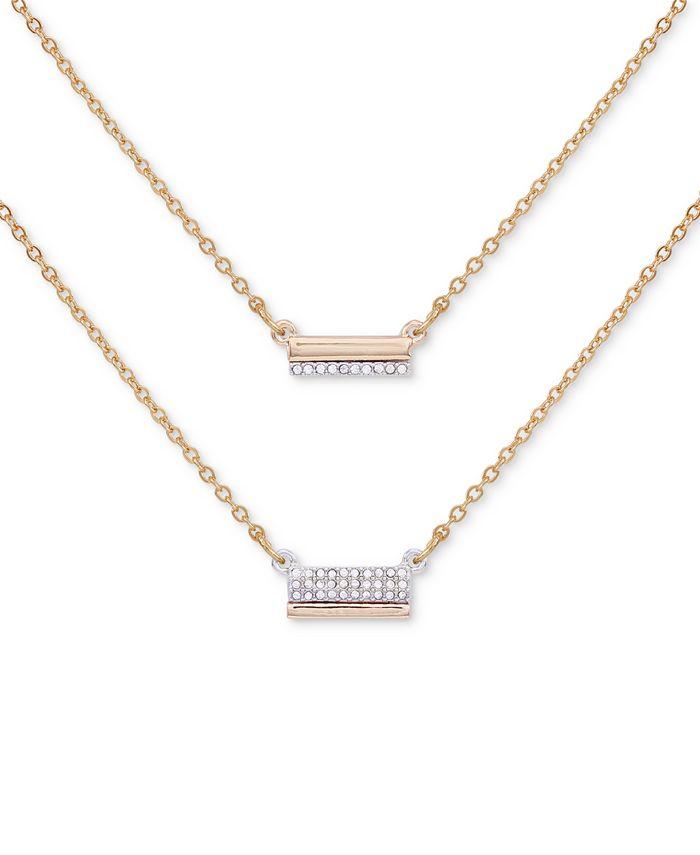 Набір із двох кольє GUESS з підвісками 1159807488 (Золотистий, One size), фото 1