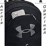 Рюкзак чоловічий Under Armour Hustle Lite Backpack (Андер Армор) з Англії - для тренувань водонепроникний 26,5 літра, фото 5