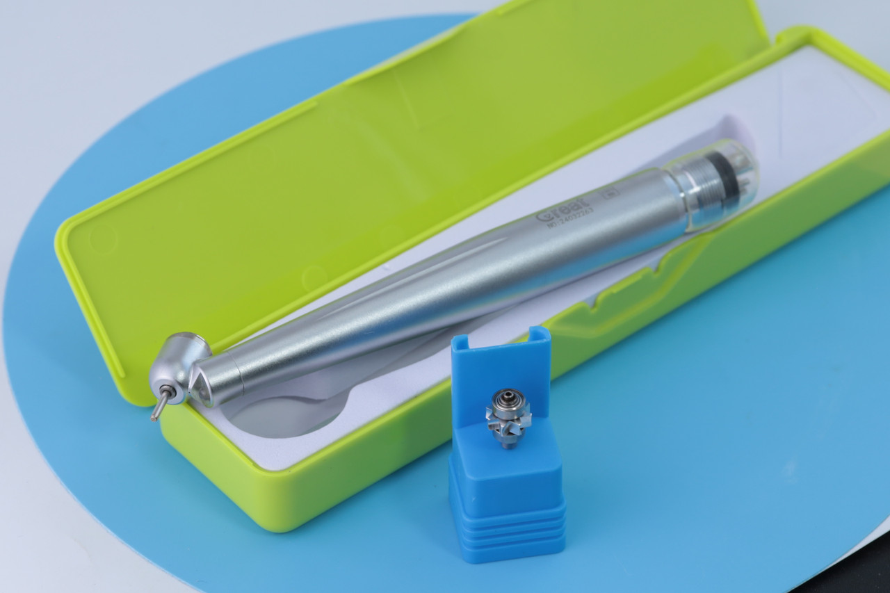 Хірургічний  (кут 45°) Great турбінний наконечник з підсвіткою