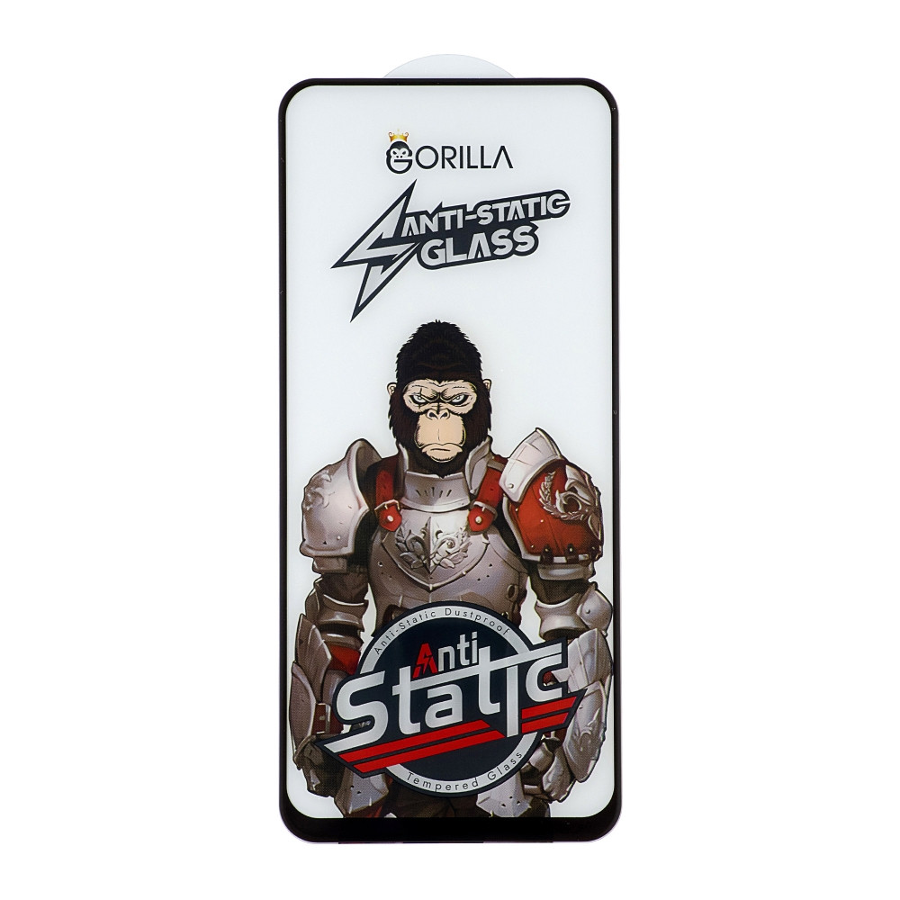Скло Gorilla Motorola G24 Power, premium, Anti-Static, full glue - фото 1 - id-p2571191355