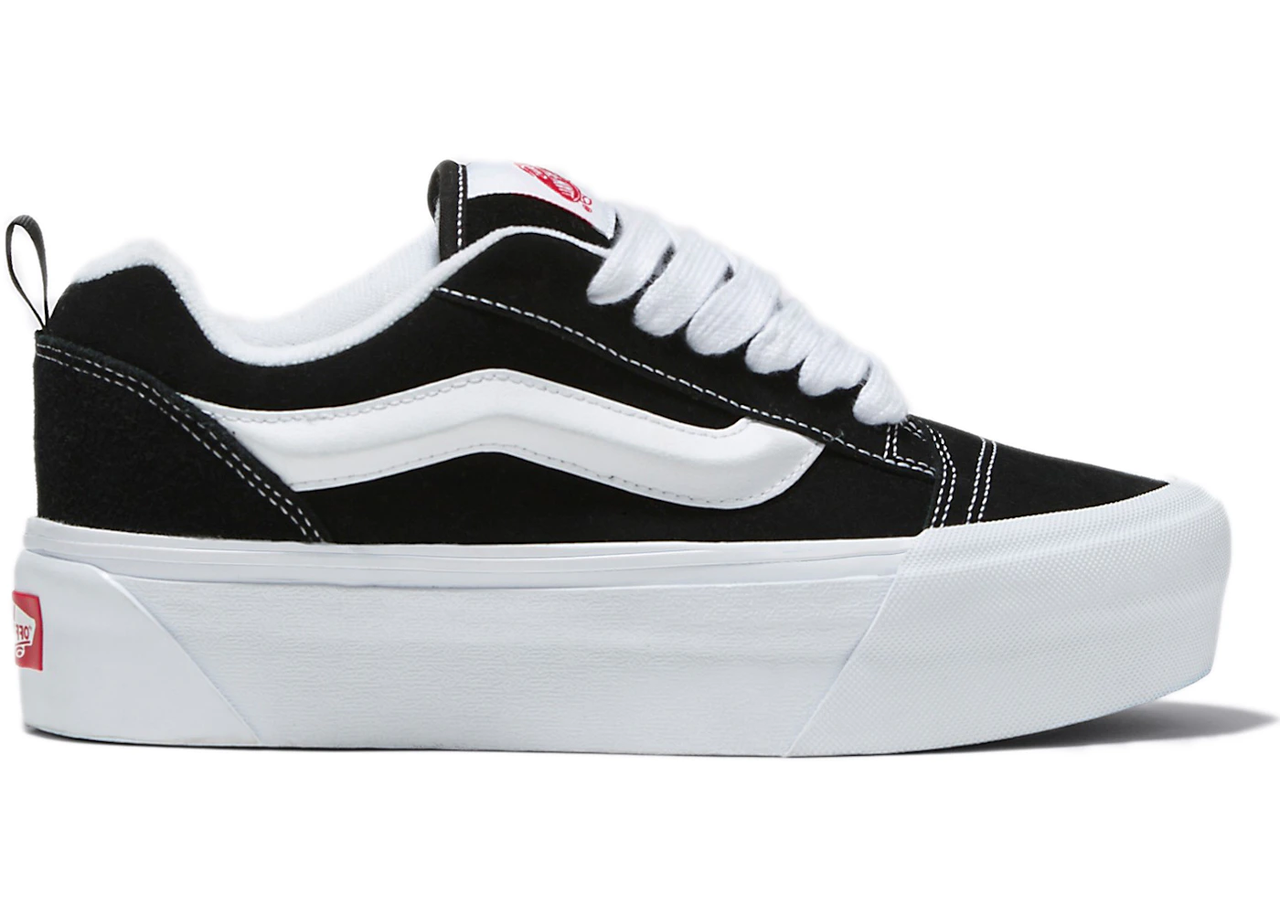 Кеди низькі Vans Knu Stack Platform Black White - VN000CP66BT1
