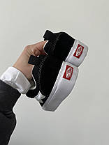 Кеди низькі Vans Knu Stack Platform Black White - VN000CP66BT1, фото 5