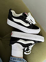 Кеди низькі Vans Knu Stack Platform Black White - VN000CP66BT1, фото 4